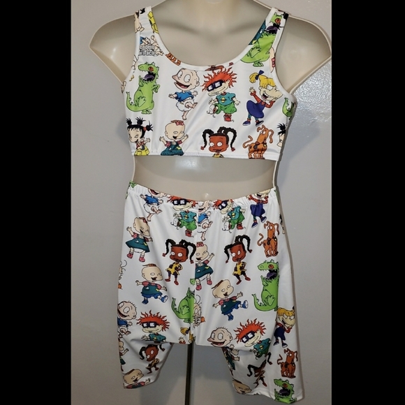 Two Piece Rugrats Cartoon Short Set - Picture 3 of 3